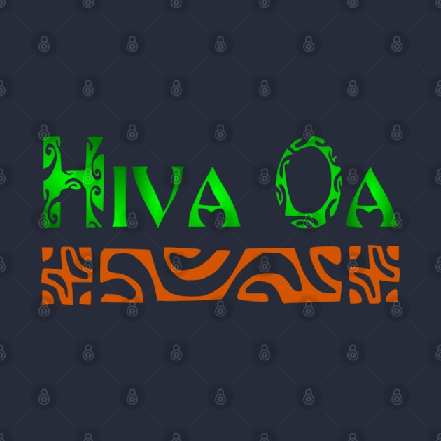 HIVA OA (green) by Nesian TAHITI