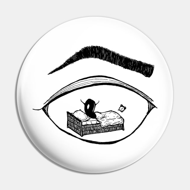 Woke Watcher Pin by The Ordinary Artist