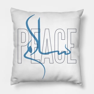 Peace love unity respect Pillow