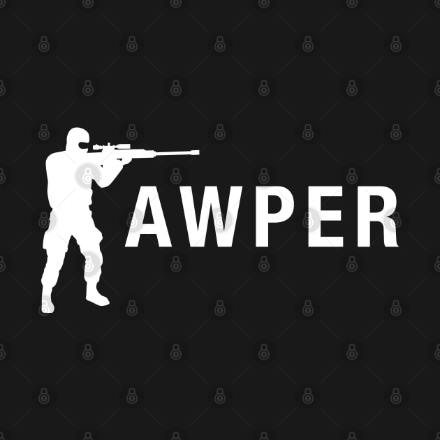 Sniper Awper CSGO PUBG Inspired Gaming by pixeptional