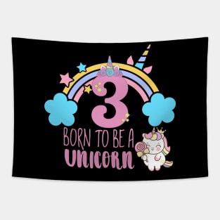 Born to be a Unicorn Tapestry