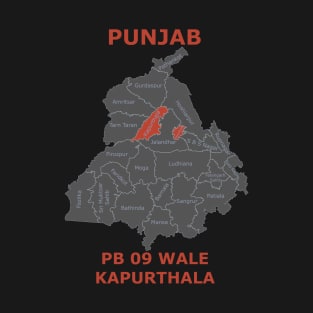 PB 09 Wale Kapurthala T-Shirt