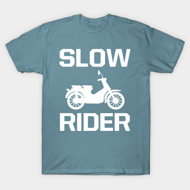 Disover Slow Rider Moped - Moped - T-Shirt