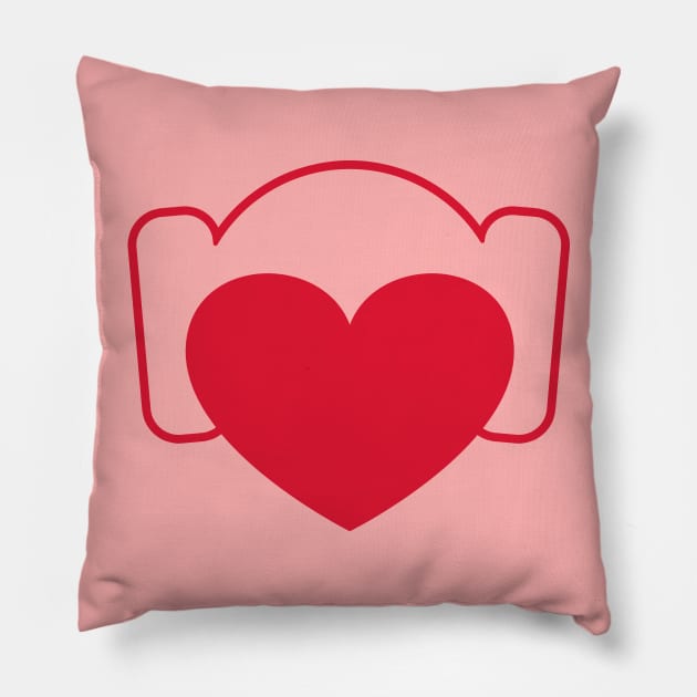 Love Leia Pillow by Pushloop