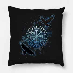 Icy Vegvísir Pillow