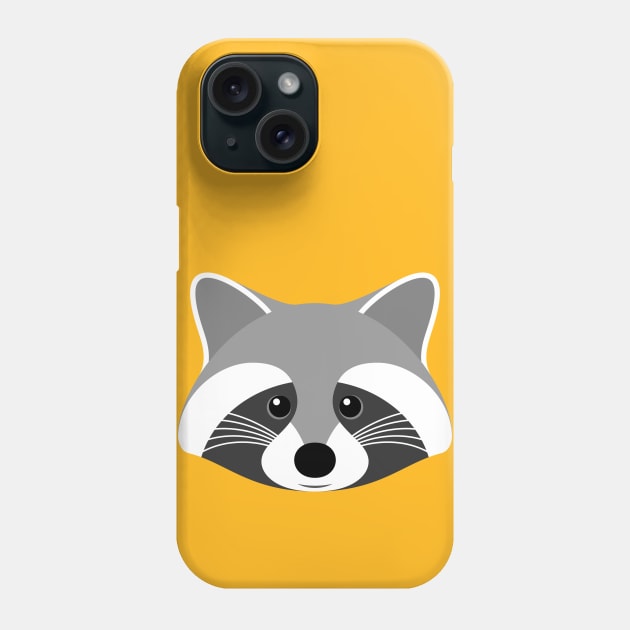 Raccoon Phone Case by tuditees