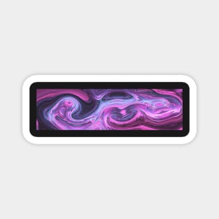 Cosmic Swirl Mask Magnet