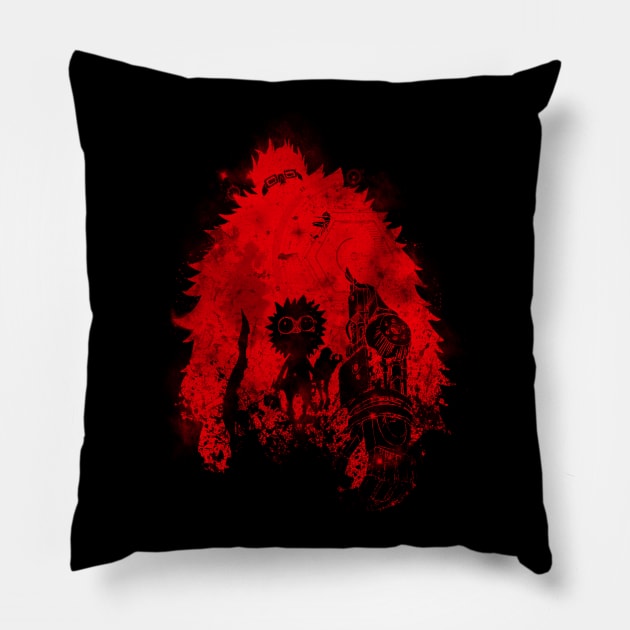 Eustass Kidd Art v2 Pillow by Genesis993