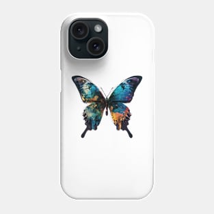 Paint Splatter Butterfly Phone Case