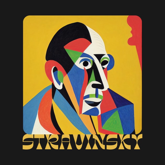 Igor Stravinsky by Cryptilian