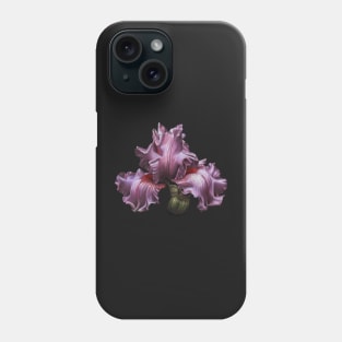 Pink iris Phone Case