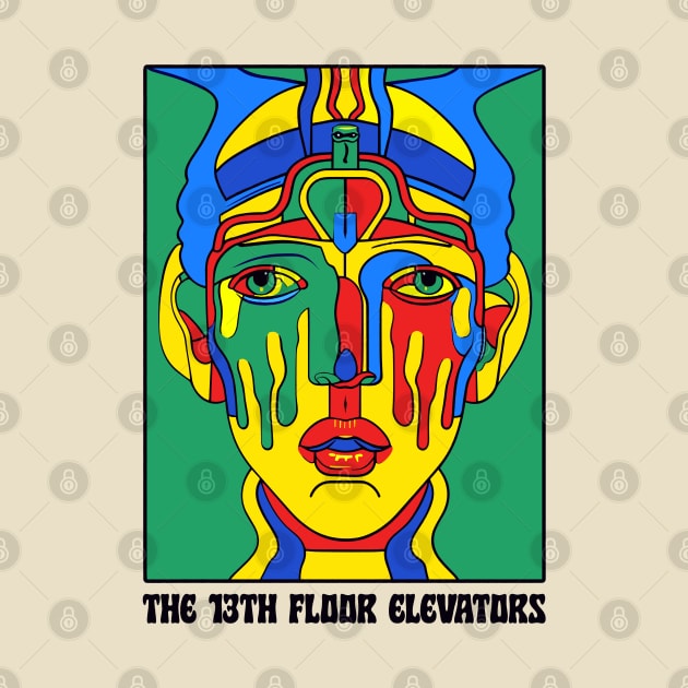 The 13th Floor Elevators -- Original Fan Art by unknown_pleasures