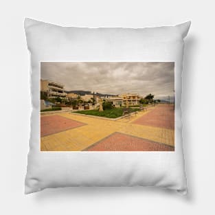 Landscapes and Architecture and Cityscapes in Greece Pillow