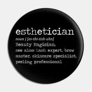 Esthetician Pin