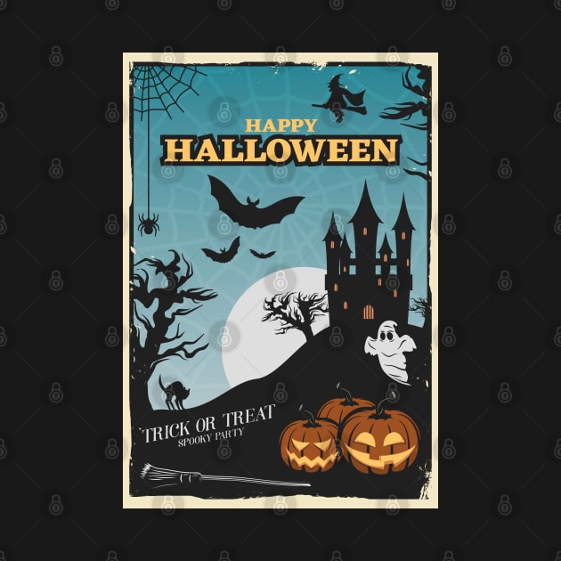 Halloween Poster by Roadkill Creations