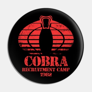 Cobra Camp Pin