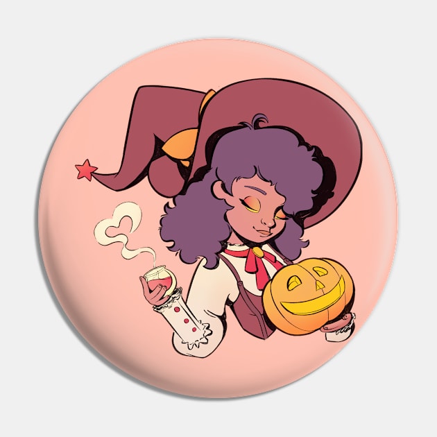 Halloween Tea Party Pin by Xuxuverse