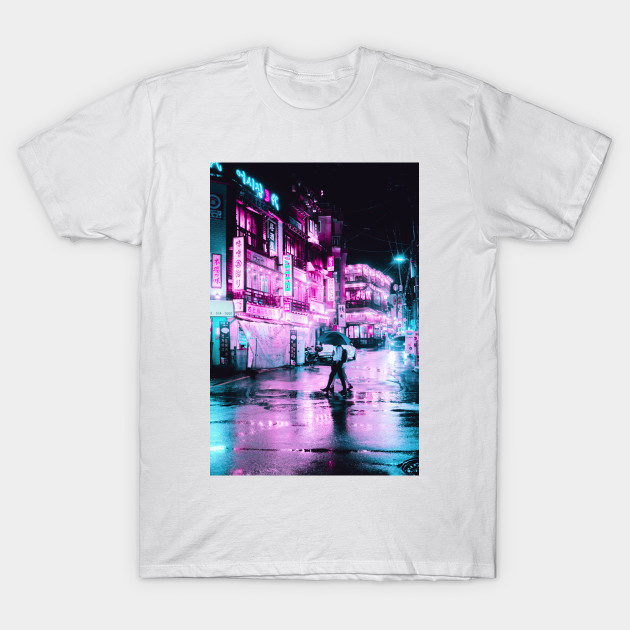neon seoul shirt