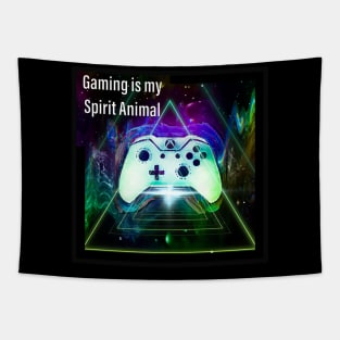 Gaming is my Spirit Animal Tapestry
