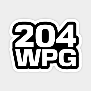 Winnipeg 204 Magnet