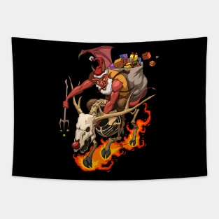 Satan Claus Tapestry