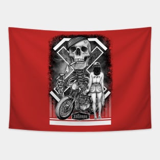 biker shirts Tapestry