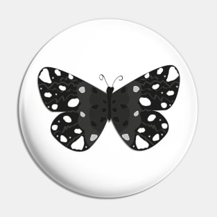 Black butterfly Pin