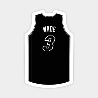 Dwyane Wade Miami Jersey Qiangy Magnet