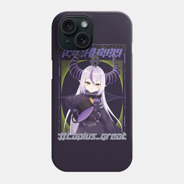 Hololive Laplus Darkness Phone Case by naderu