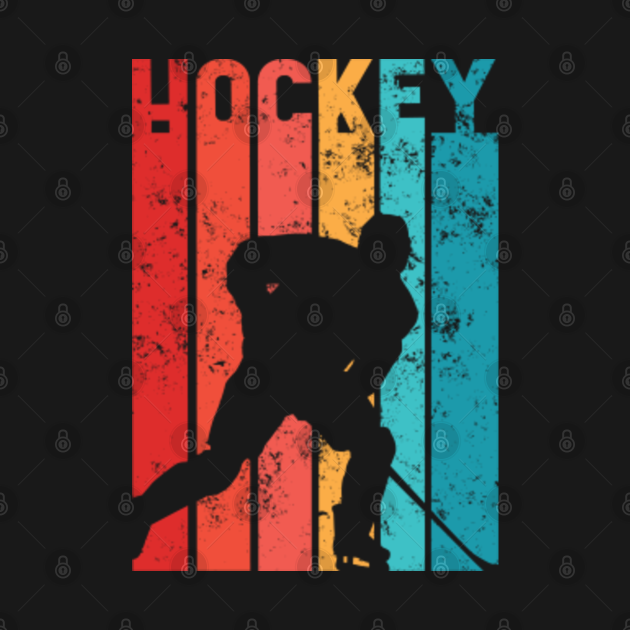 Disover Awesome And Cool Hockey Design Art Gift For A Birthday Or Christmas - Hockey - T-Shirt