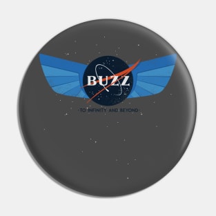 Buzz Nasa Logo Pin