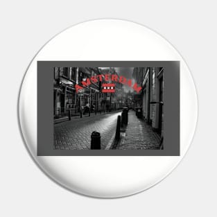 Amsterdam in Black and White Pin