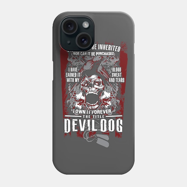 DEVIL DOG Phone Case by veerkun