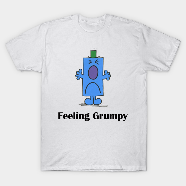 Mr Grumpy Tshirt long sleeve hooded or crew neck