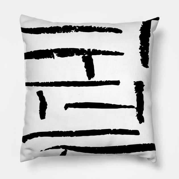 Tae Kwon Do (Korean) Pillow by Nikokosmos