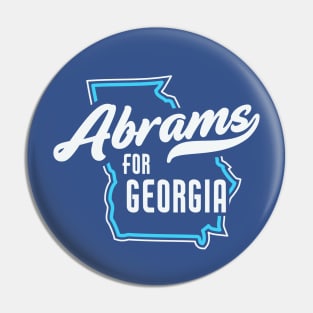 Vintage Abrams for Georgia Governor // Abrams for Governor Pin