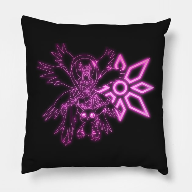 Crest of Light Pillow by spdy4