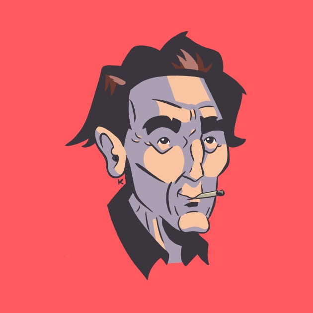 Harry Dean Stanton by nearmintpress