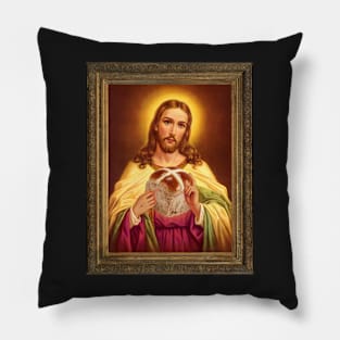 Sacred Buns of Jesus Pillow