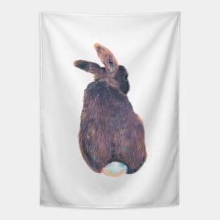 bunny back Tapestry