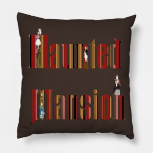 Haunted Mansion Portrait Pillow