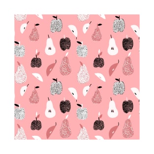 Dotted Apples and Pears (pink) T-Shirt