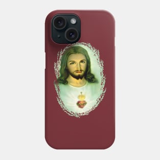 Sacred Heart of Jesus St Margaret Mary Alacoque & Faustina 200 Phone Case