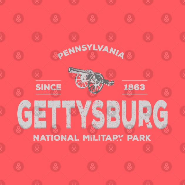 Vintage Gettysburg 1863 National Military Park Graphic by The 1776 Collection 