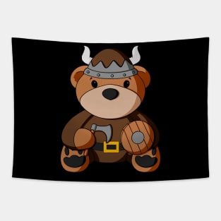 Viking Teddy Bear Tapestry