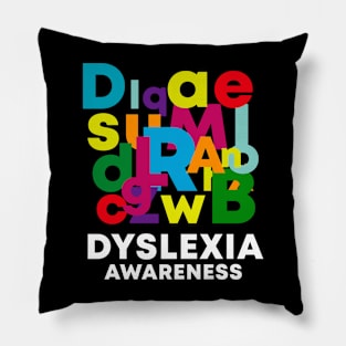 Dyslexia Awareness Pillow