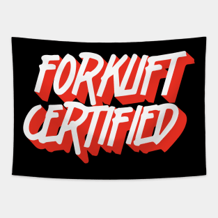 Forklift Certified Meme Tapestry