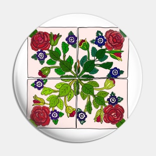 Portuguese Tiles Pin