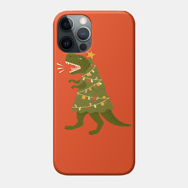 Tree Rex - Christmas - Phone Case