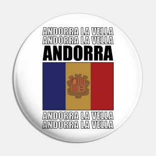 Flag of Andorra Pin